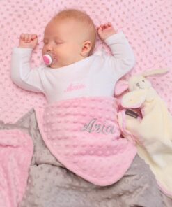 Personalized Minky blanket