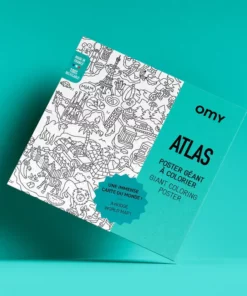 OMY Giant Colouring Poster - Atlas